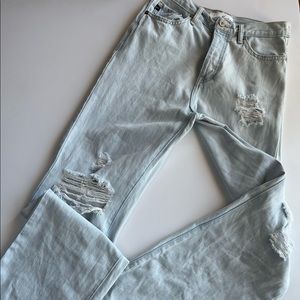 Kancan light wash high waisted jeans size 5/26